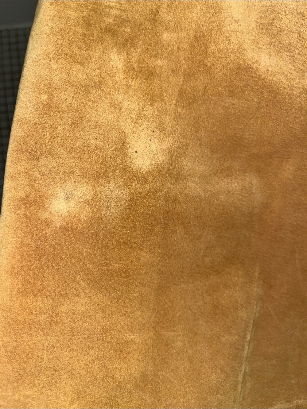 Hunt Club Suede A-Line Maxi Skirt - Caramel Brown - Picture 6 of 7